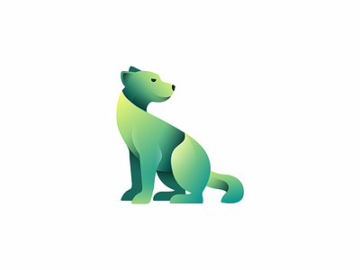 Dog dog icon illustration logo