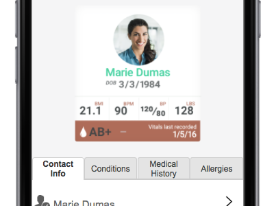 Health Management App UI healthcare ui ui ux