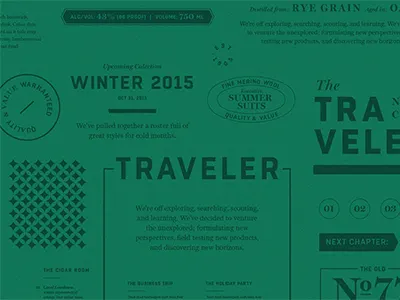 Old School Type Kit americana green menswear old fashioned old school rugged type typography vintage