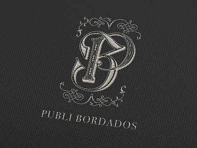 Publibordados branding embroidery graphic design identity logo