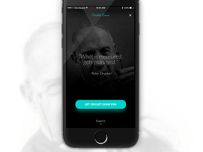 Cricket Genie app beauty black cricket elegant get peter drucker pro shadow
