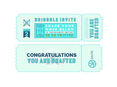 Dribbble Invite draft dribbble invite play