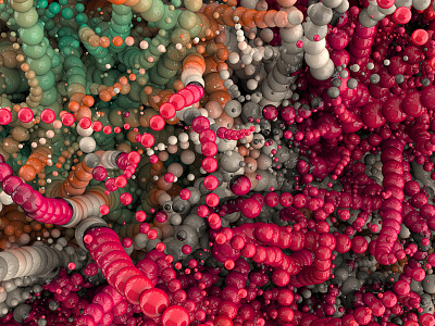 spheres cg cinema4d color graphics houdini fx render spheres