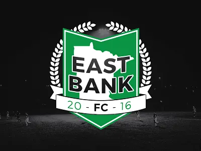 East Bank FC athletic football logo minnesota soccer sports