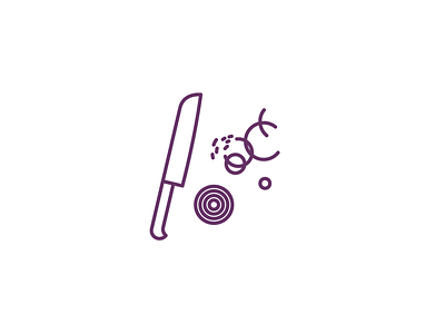 Chopping Onions chopping food illustration knife onion
