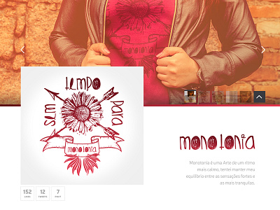 Monotonia design drawing flower letter s t shirt tag type