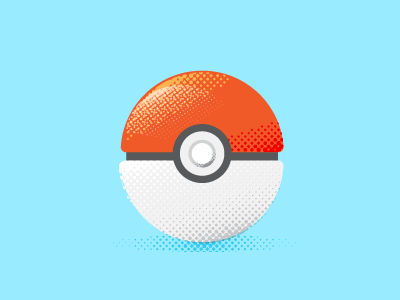 Pokeballs 02 art design graphic illustration nerd pokeball pokemon vector