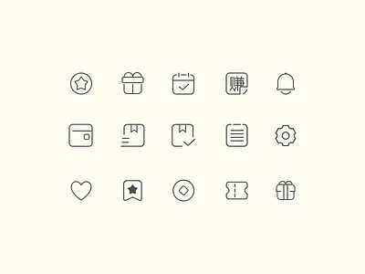 Icons glyphs icon iconography icons illustration set sketch ui vector