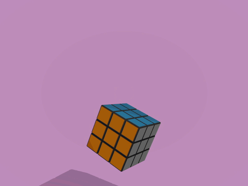 Example of Rubik's Cube