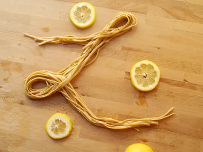 Typefight! Om Nom Nom! fight food fruit noodles photography type typography