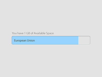 The EU Has 1 GB of Free Space brexit britain european union storage uk