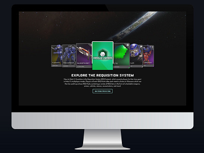 Halo 5 Marketing Site 343i halo halo 5 locke marketing master chief ui ux web design