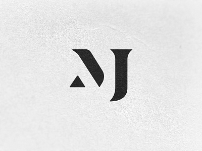 MJ Monogram Exploration 3 brand branding concept design flat icon logo mj monogram type typography vector