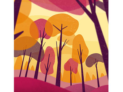 Chainamation Round 5 chainamation shapes trees woods