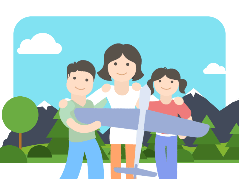 Level Frames animation explanimation frame framing landscape photographer picture story