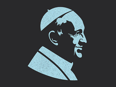 Pope Francis catholic design graphic design illustration pope pope francis portrait vector