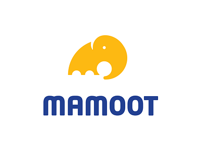 Mamoot logo blue brand logo