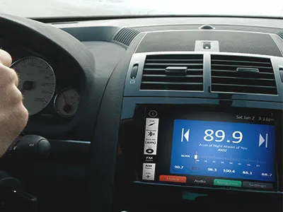 Infotainment Concept and UI car ui infotainment ui ux