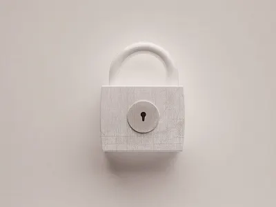 Lock 3d c4d lock