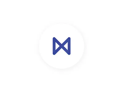 Meatwell Icon app branding gradient icon identity logo loop mark meeting productivity simple