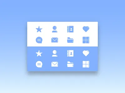 Daily Ui 54 - Icon Set dailyui icons iconset ui ux