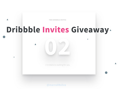 2 dribbble invite 2 2dribbble dribbble giveaway invite invites two winners