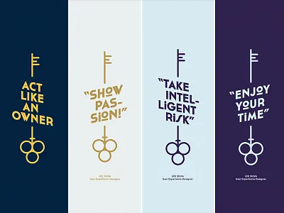 Act Like an Owner illustration typography