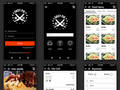 Native App mobile app design ui ux