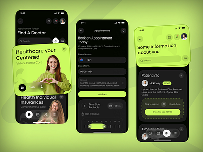 Healthcare App | On-Demand Doctor Booking App app design apps doctor app doctor appointment app doctor booking app health care healthcare app hospital app medical app medical service app mobile app online doctor app online doctor booking