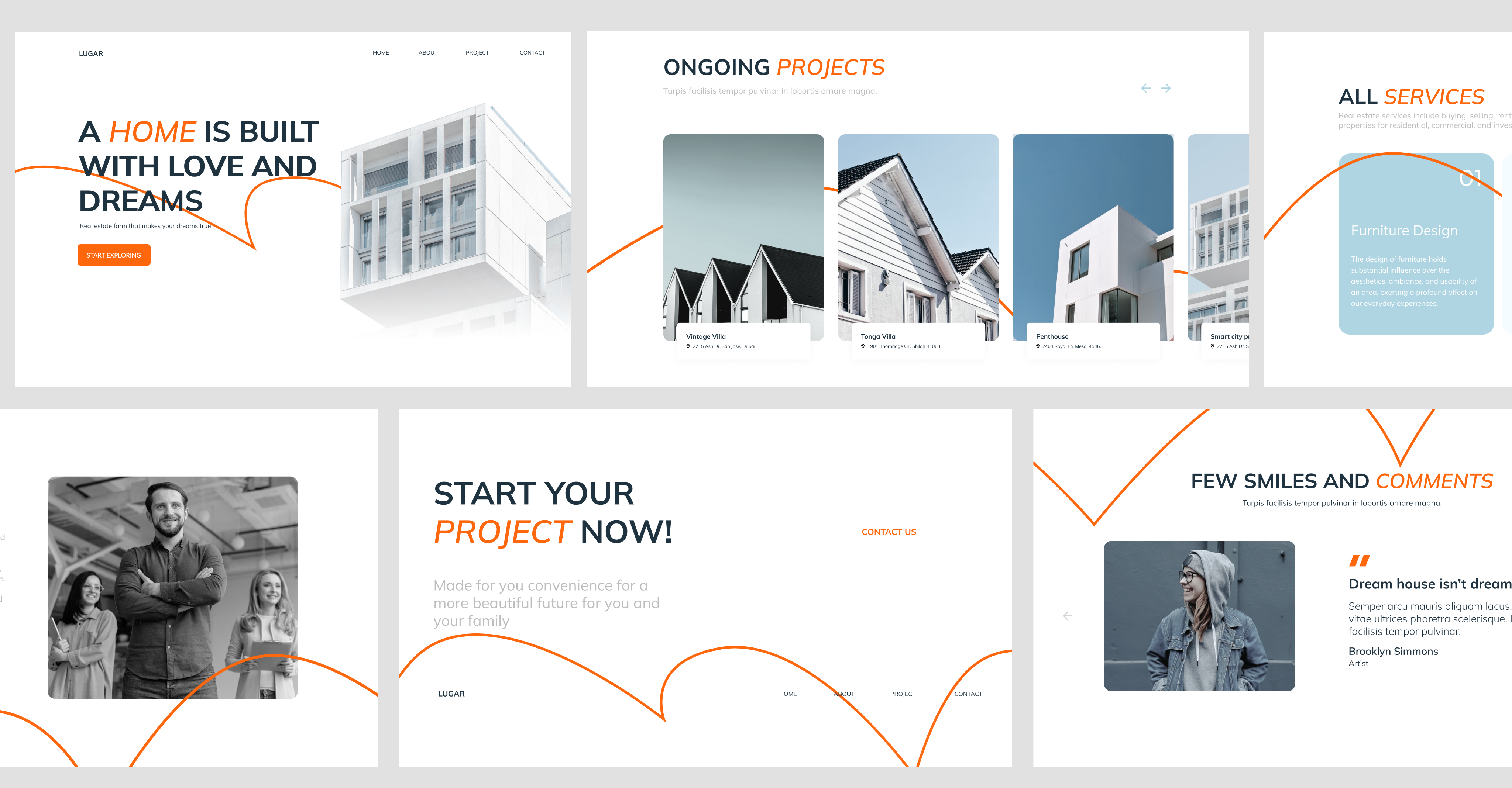 Real Estate Landing Page branding conversionoptimized creativedesign designer graphic design landing page logo realestate responsivedesign ui userfriendly ux webexperience website