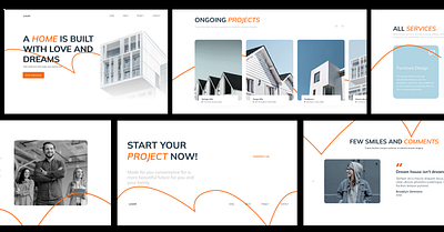 Real Estate Landing Page branding conversionoptimized creativedesign designer graphic design landing page logo realestate responsivedesign ui userfriendly ux webexperience website