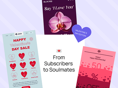 Valentine's Day Email Inspiration design email email builder email campaign email design email marketing email newsletter email templates email tips html email marketing newsletter stripo email valentines day email web design