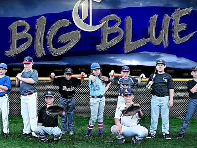 Little League All-Star poster ball baseball league little poster travel