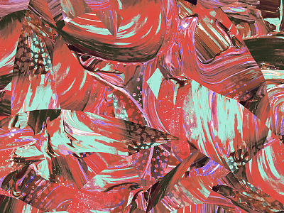 Painting 35 brush strokes painting texture