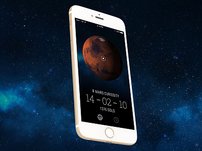 Mars Clock Mockup