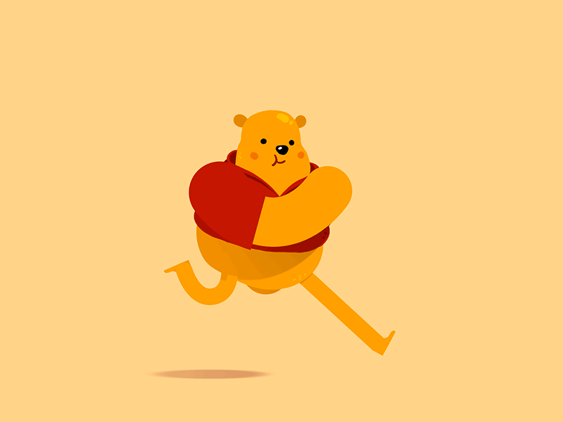 Heavy Hitters 8/12 : Winnie disney gif winnie