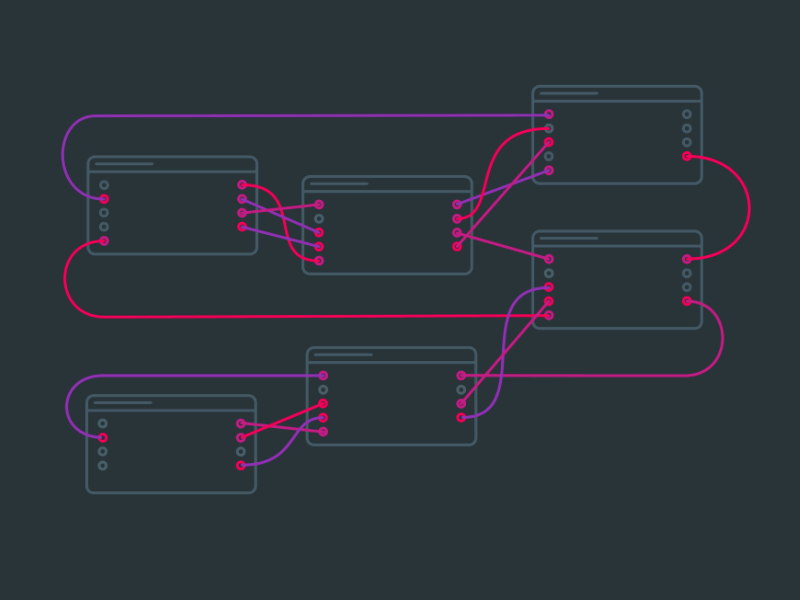 Atomic Coding 2d after effects atomic coding connections motion graphics process