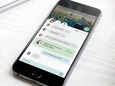 Collect Money Chat - Proposal app bank beautiful chat elegant friends help money people wish