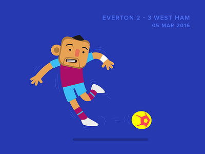 Stoppage Time Winner football illustration premierleague