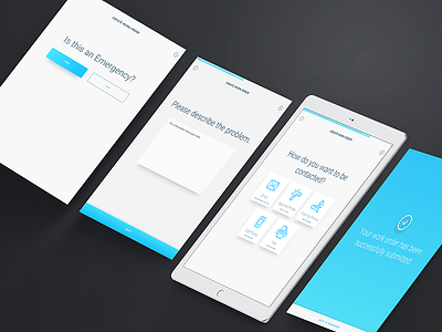 Create work order user flow apartments design strategy tablet ui user flow ux work order