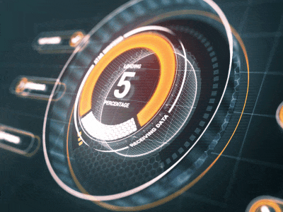 Example of Holographic Loader UI