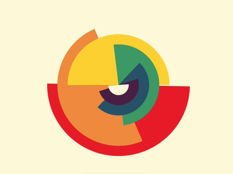 Rainbow loader css html