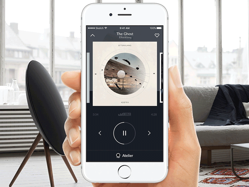 Beoplay Multiroom App beoplay denmark desiign framerjs germany hamburg interaction multiroom music player prototype