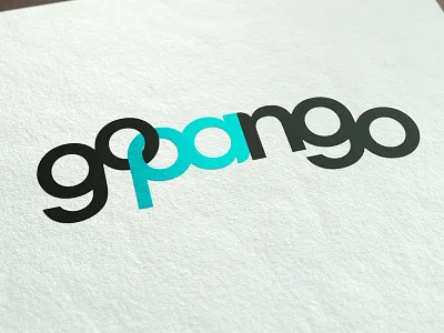 Gopango logo brand identity logo mark