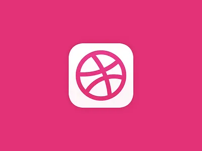 Dribbble for iOS dribbble ios ipad iphone pink
