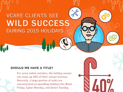 Client services infographioc customerservice illustration vcare