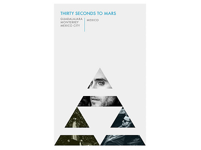 MARS mexico band mars poster tour triad