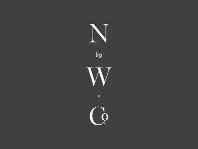 N by W Co. adventure candle logo compass element logo packaging