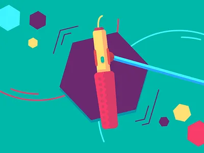 Running On Empty camera film flat icon illustration motion styleframe vector