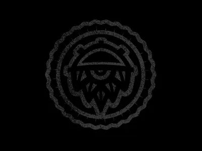 Lazy Eye Brewing Cap badge beer brewery cap eye icon illustration logo